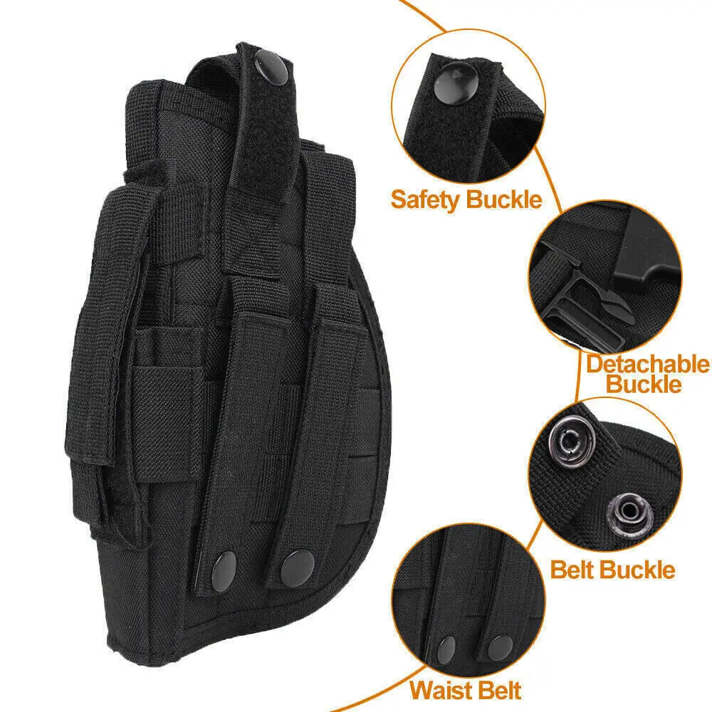 STONESKY Universal Gun Holster Gun Molle Belt Holster Right Handed Holster Pouch Case