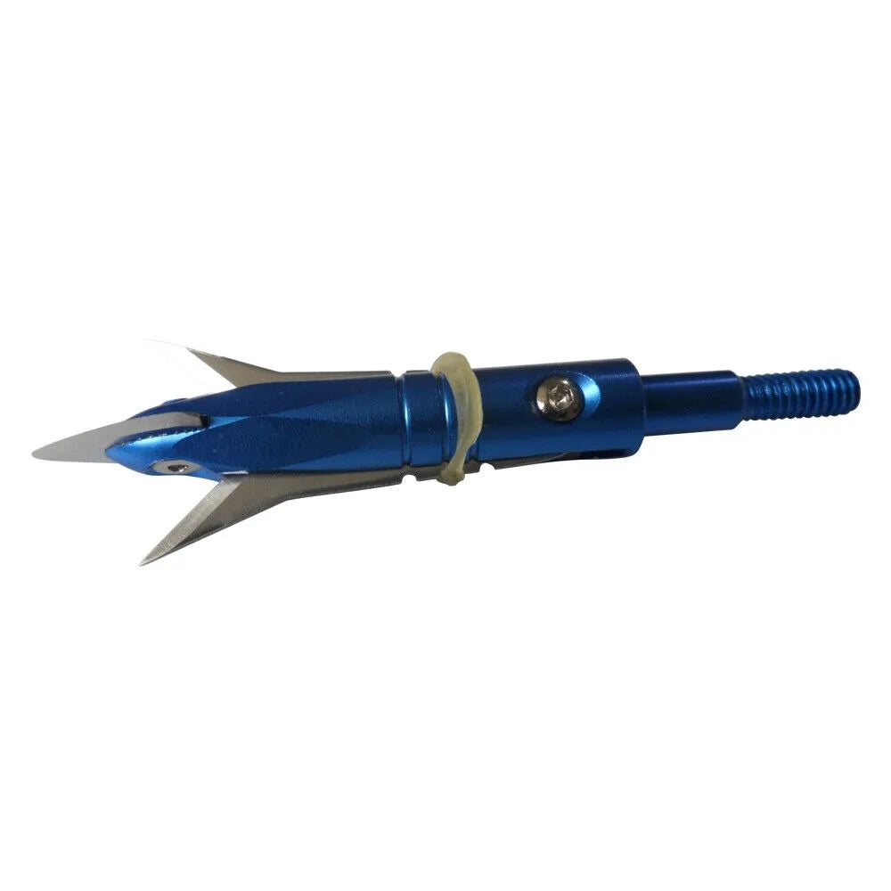 StoneSky 12Pcs Hunting Swhacker Broadheads 100 Grain Compound Bow Crossbow Arrowhead Tips