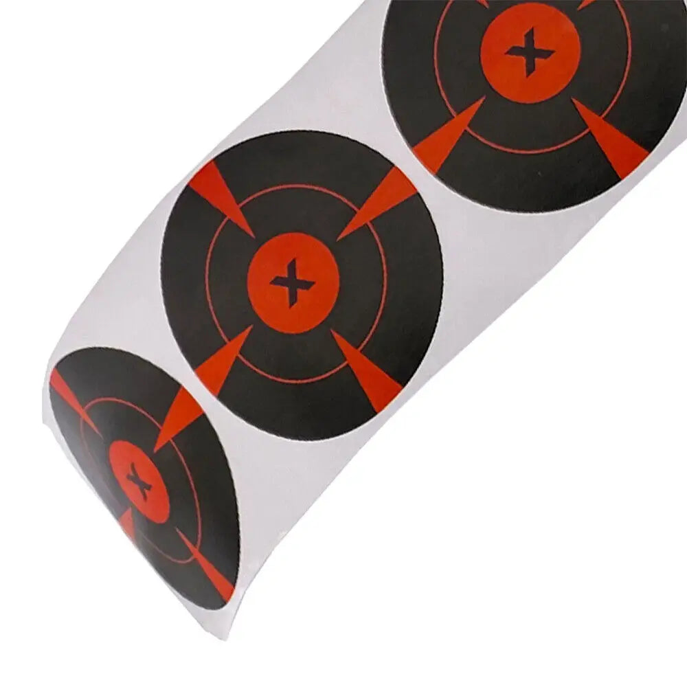 STONESKY 250Pcs/roll 3" Shooting Splatter Reactive Self Adhesive Targets Target Stickers Training Adhesive Paper