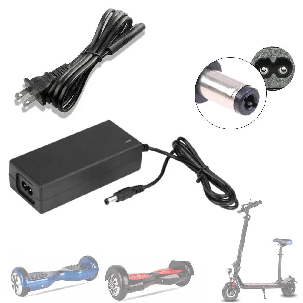 StoneSky 29.4V 2A Li-ion Battery Charger Adapter For 24V Hoverboard Electric Bike Scooter