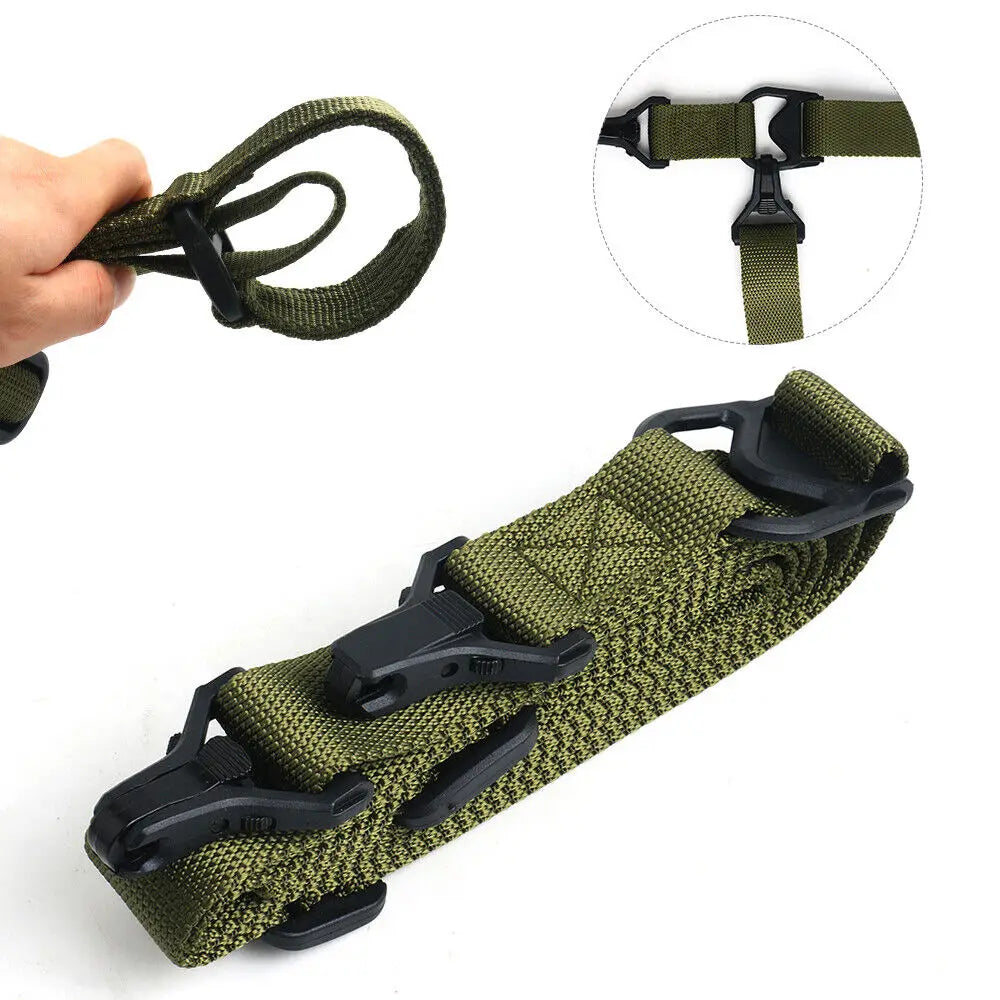 STONESKY Quick Detach QD 1 or 2 Point Multi Mission 1.2" Rifle Gun Sling w/ Quick Release Detach