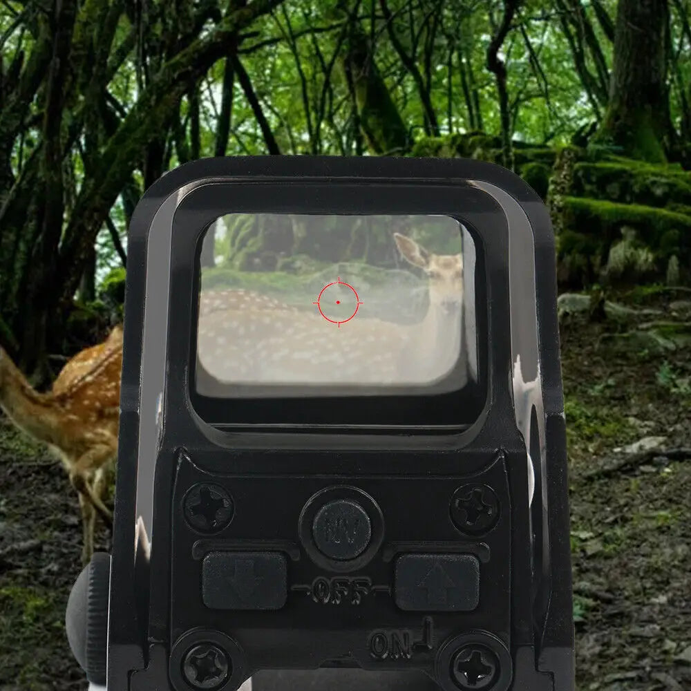 STONESKY Premium Tactical 551 Holographic Sight with Red Green Dot Optic Reflex Sight Scope for Riflescopes