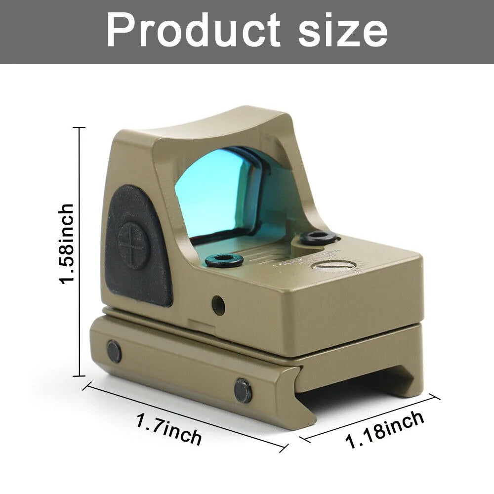 STONESKY Premium Riflescope with RMR Red Dot Reflex Sight for Superior Accuracy and Performance