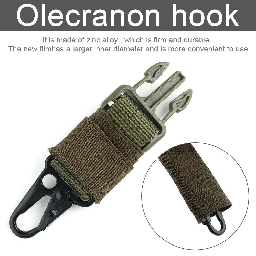 STONESKY One Single Point Sling Strap Bungee Rifle Gun Sling with Shoulder Pad hunting accessories