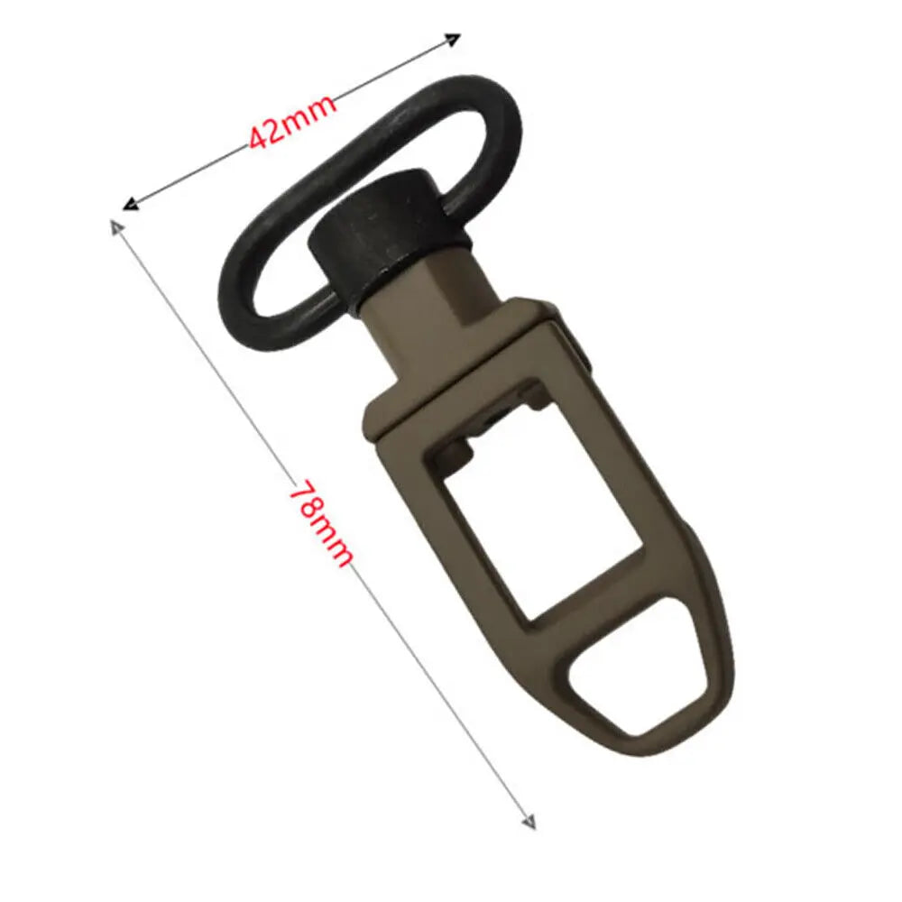 STONESKY QD Low Profile Push Button Loop Point 20mm Picatinny Rail Sling Swivel Mount USA