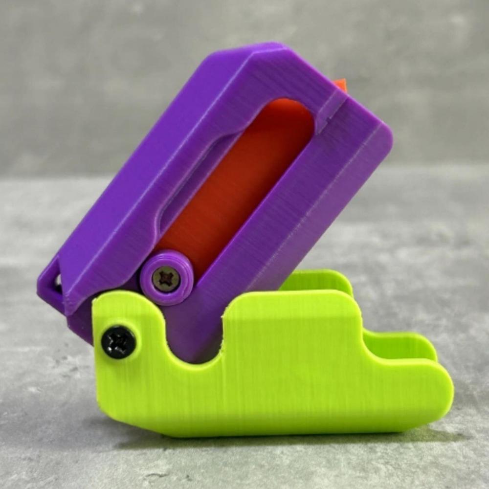 STONESKY 1Pcs 3D Printing Fidget Knife Toy Plastic EDC Fidget Anxiety Stress Relief Toys