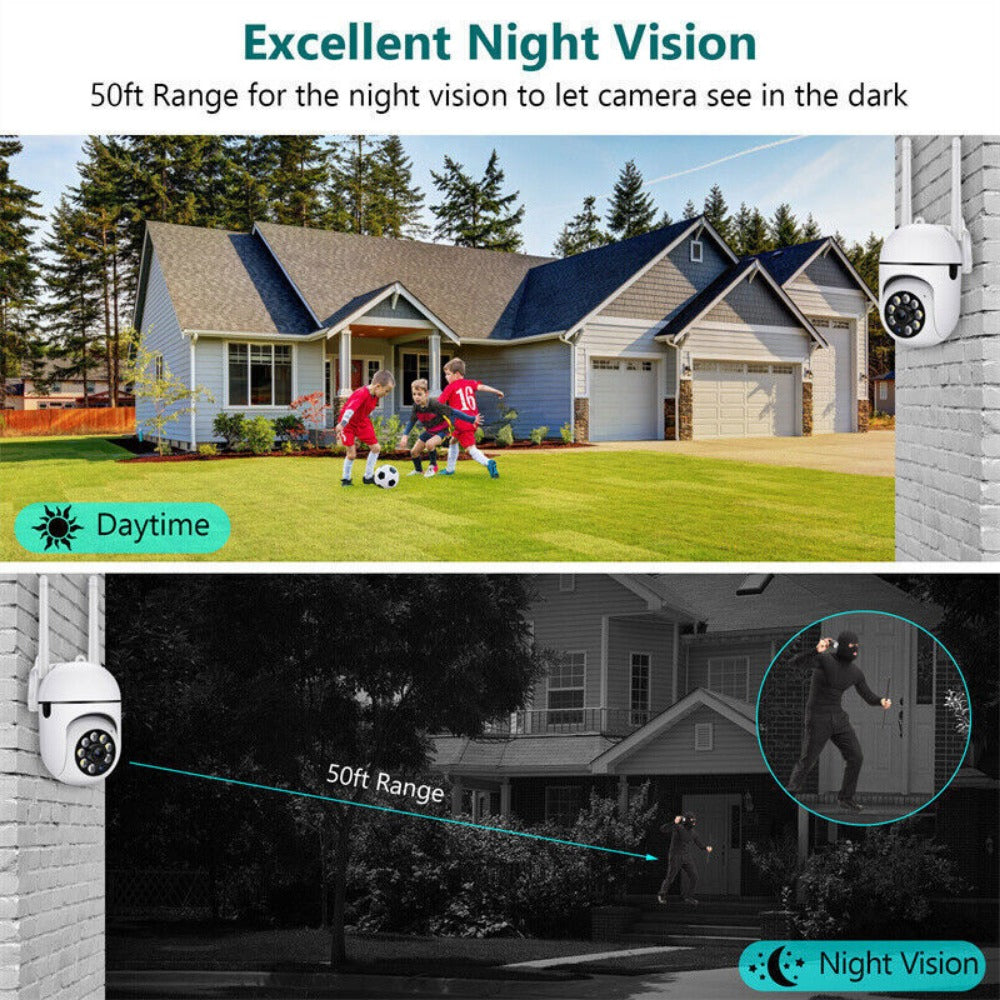 StoneSky Wireless Security Camera System Home 5G Wifi Night Vision 1080P Cam YCC365 PLUS