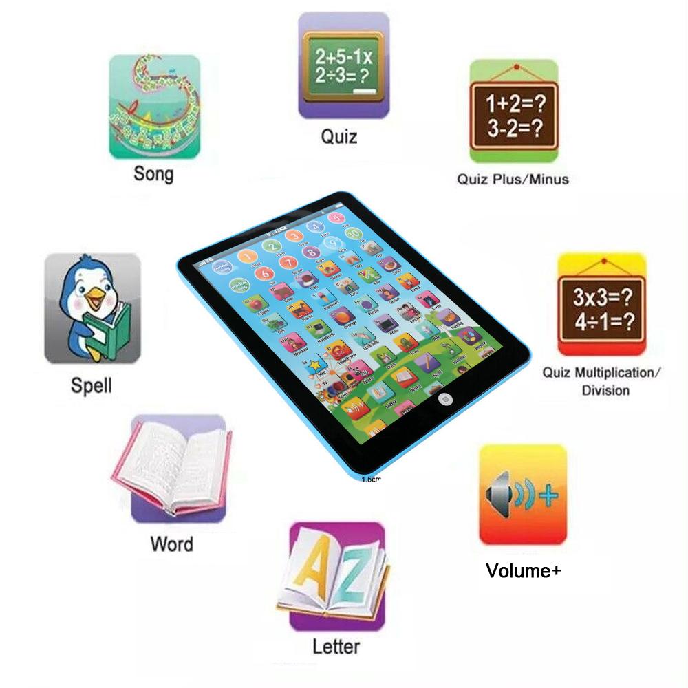 STONESKY Kids Boy Girl Educational Toys For 1-6 Year Olds Toddlers Baby Learning Tablet