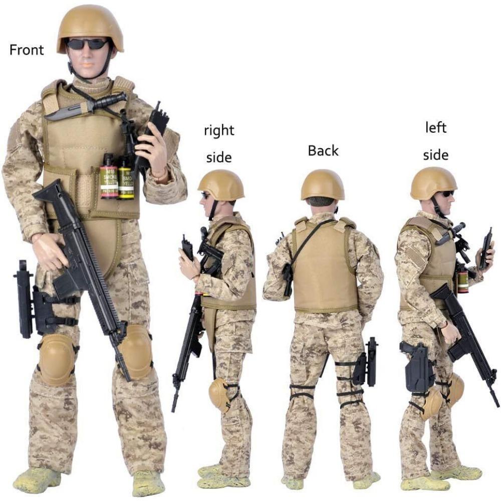 STONESKY 1/6 Army Solider ANB01 ACU Desert Action Figure Military Model Collectible Toys