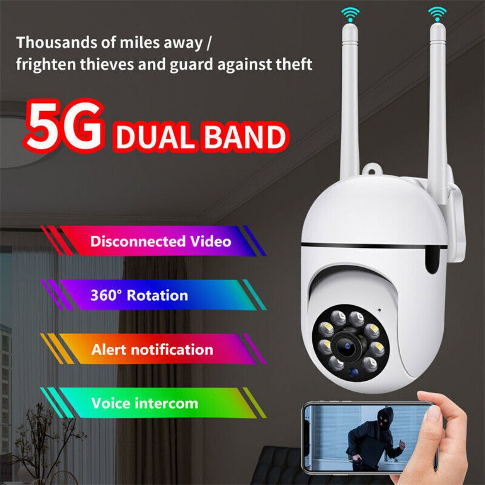 StoneSky Wireless Security Camera System Home 5G Wifi Night Vision 1080P Cam YCC365 PLUS