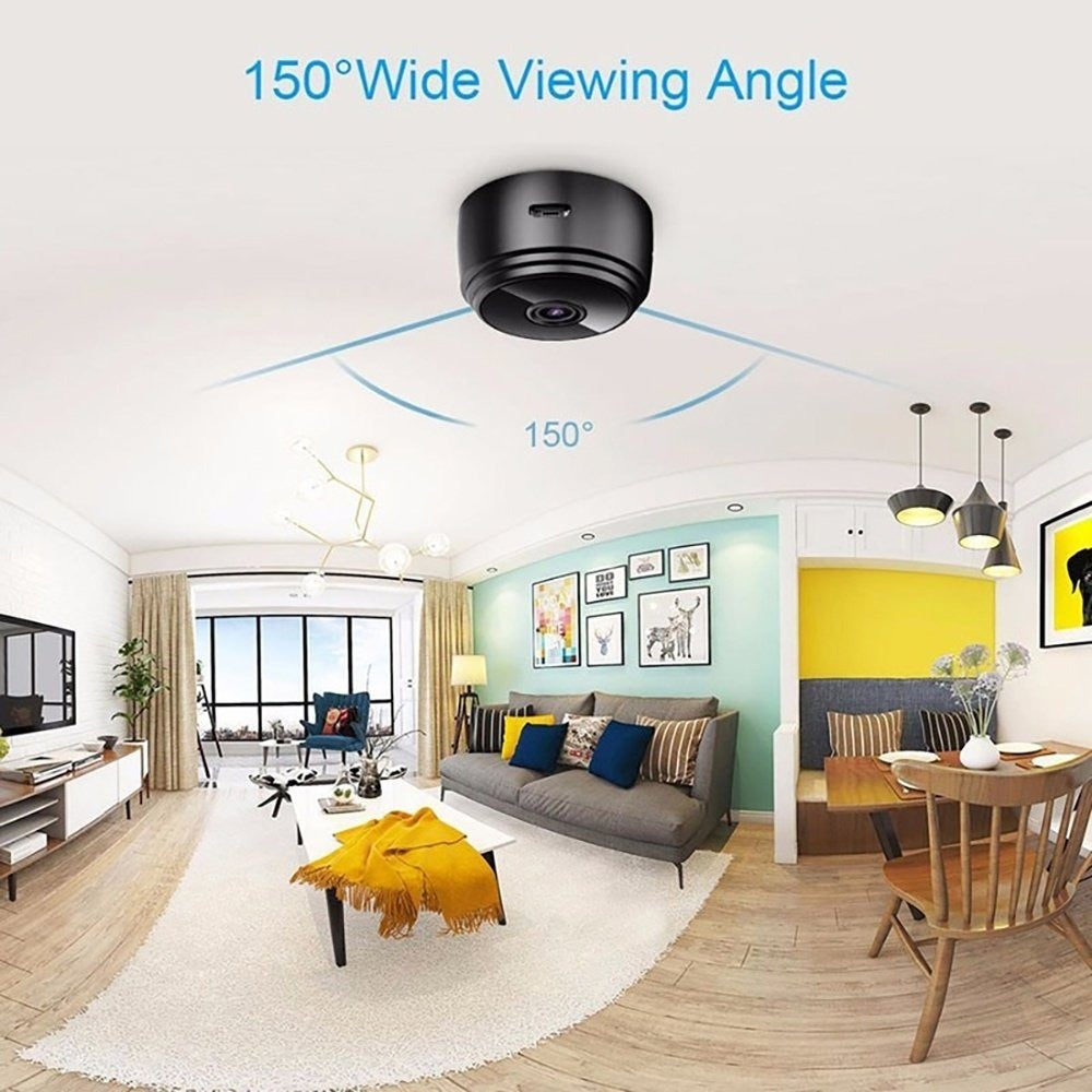StoneSky Mini Hidden Spy Camera Wireless Wifi Home Security Night Vision HD 1080P w/ 32GB