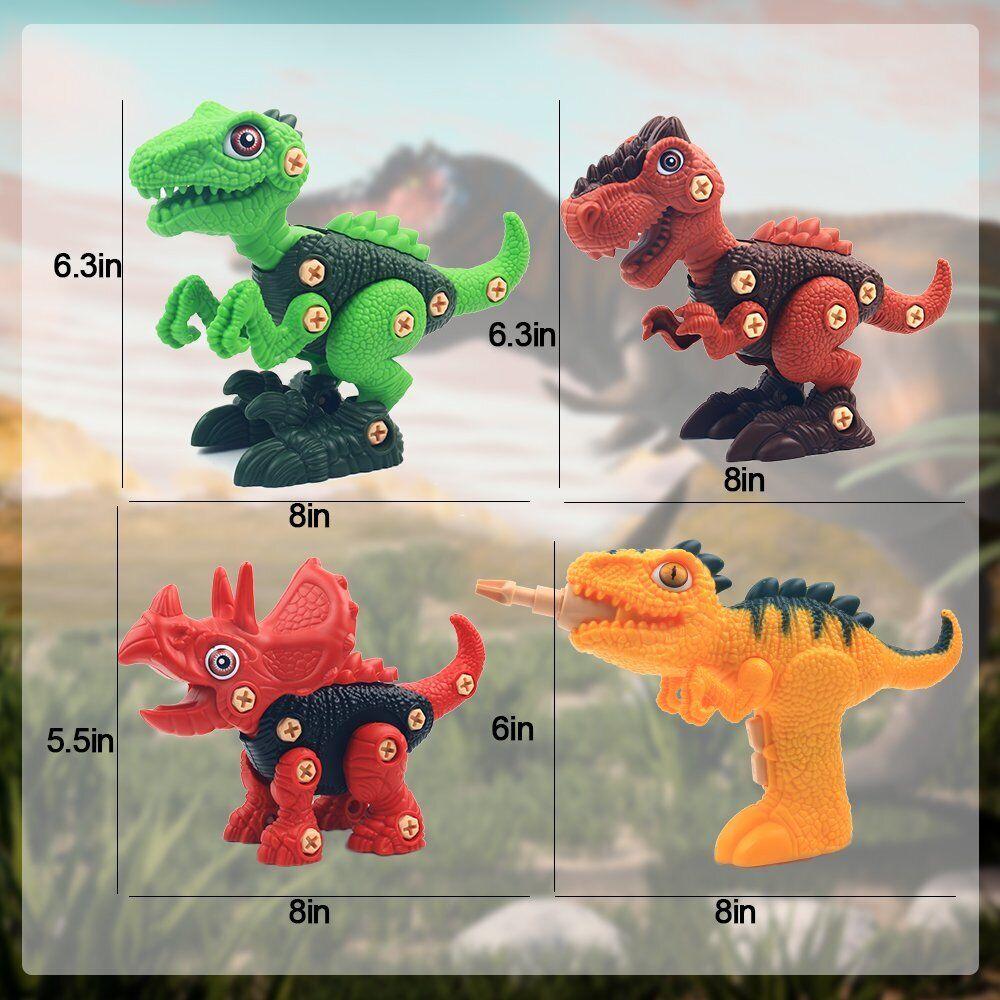 STONESKY Educational Learning Toys for Kids Age 3 4 5 6 7 8 Year Take Apart Dinosaur Toy