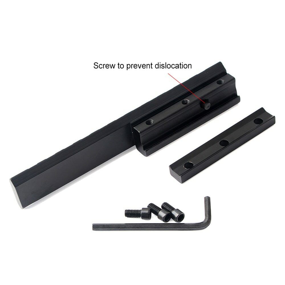 StoneSky Dovetail Extension Weaver Picatinny Adapter Riser Rail 11mm to 20mm Mount Base
