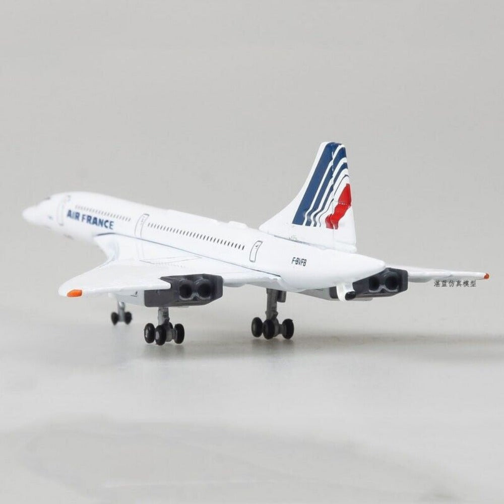 StoneSky 1/400 Scale Air France Concorde Plane Model Toy Diecast 1976-2003 Collection