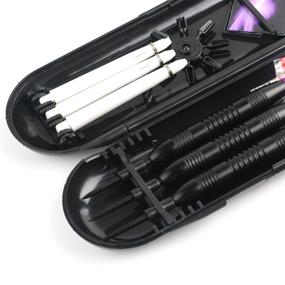 STONESKY 3 Pcs Steel Tip Darts Barrel Aluminum Shafts Professional Competition Dart Set