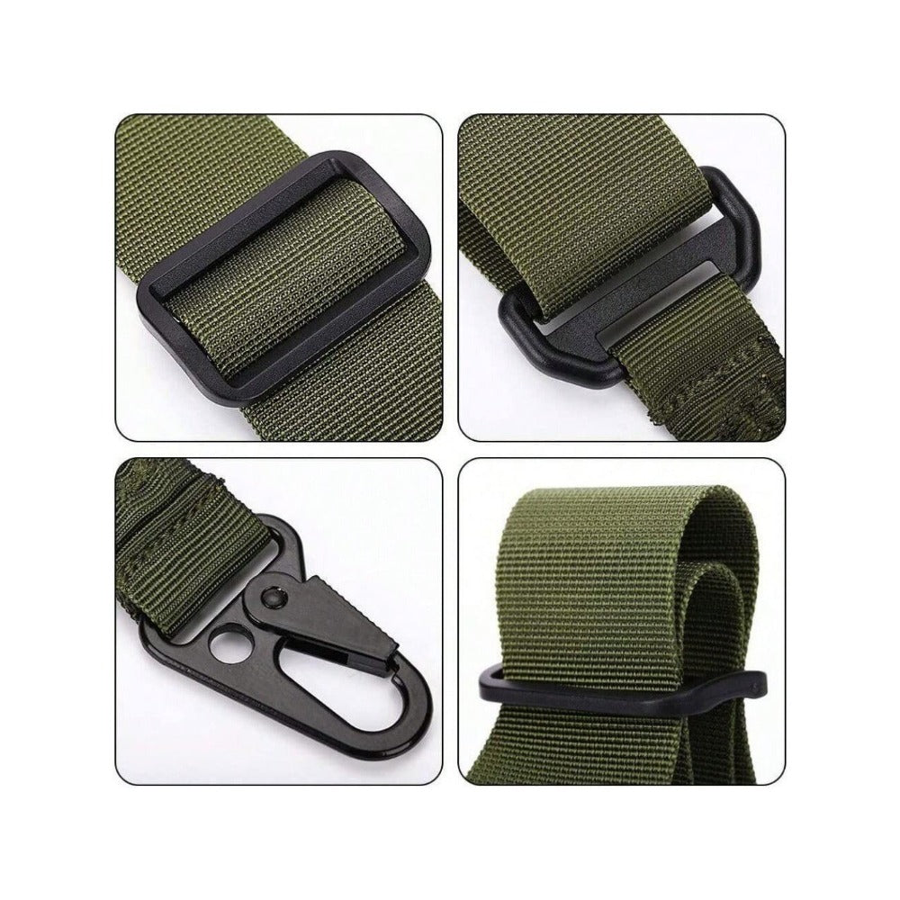 STONESKY Outdoor Tactical 2 Point Rifle Gun Sling Strap Adjustable Hunting Shotgun Belts