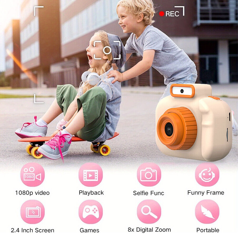 STONESKY 1080P Digital Camera 2.0" LCD HD Mini Camera With 32G TF Card for Kids Children