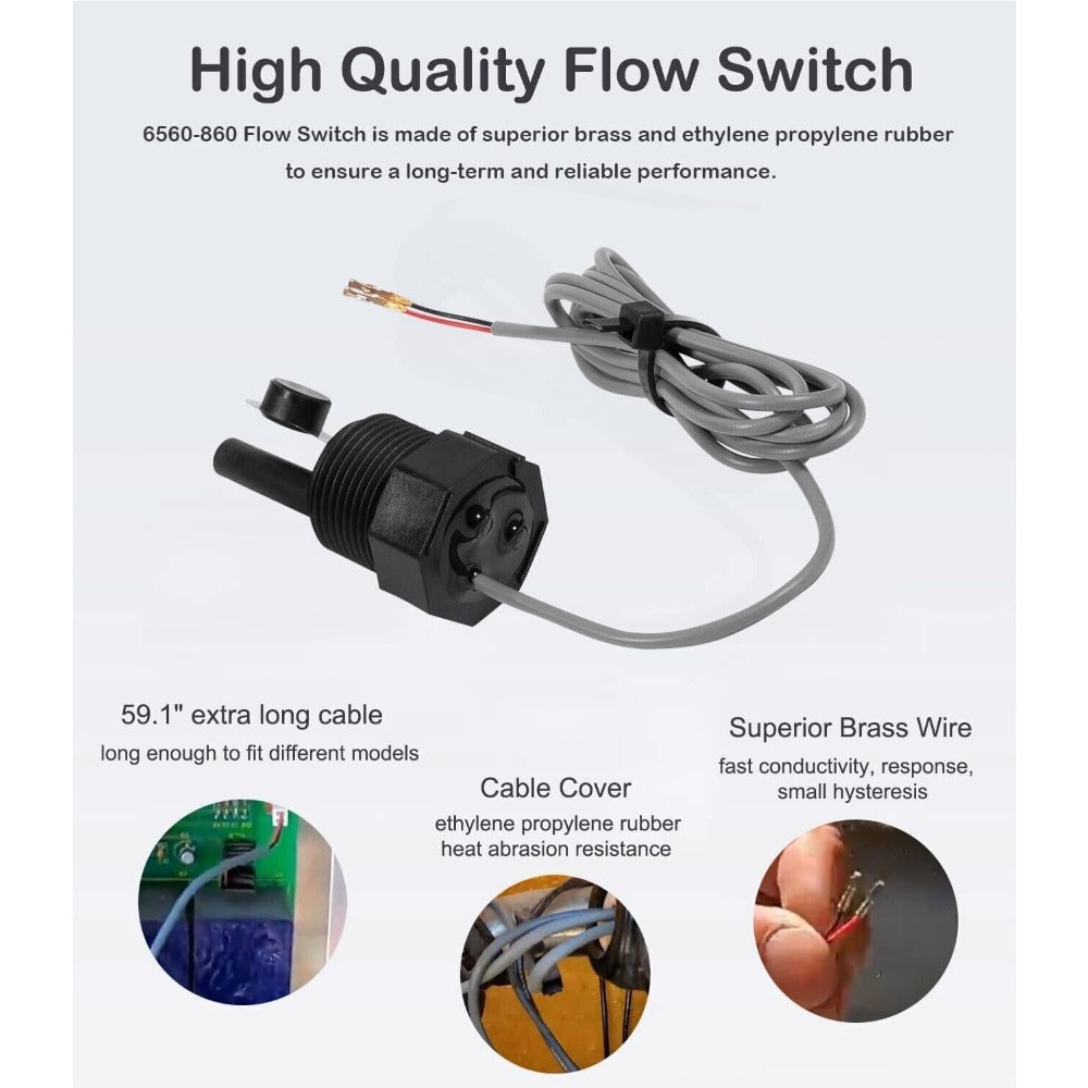 StoneSky Flow Switch for Sundance Spas Jacuzzi 6560-860 Bypass Pump Flow Flo Hot Tub