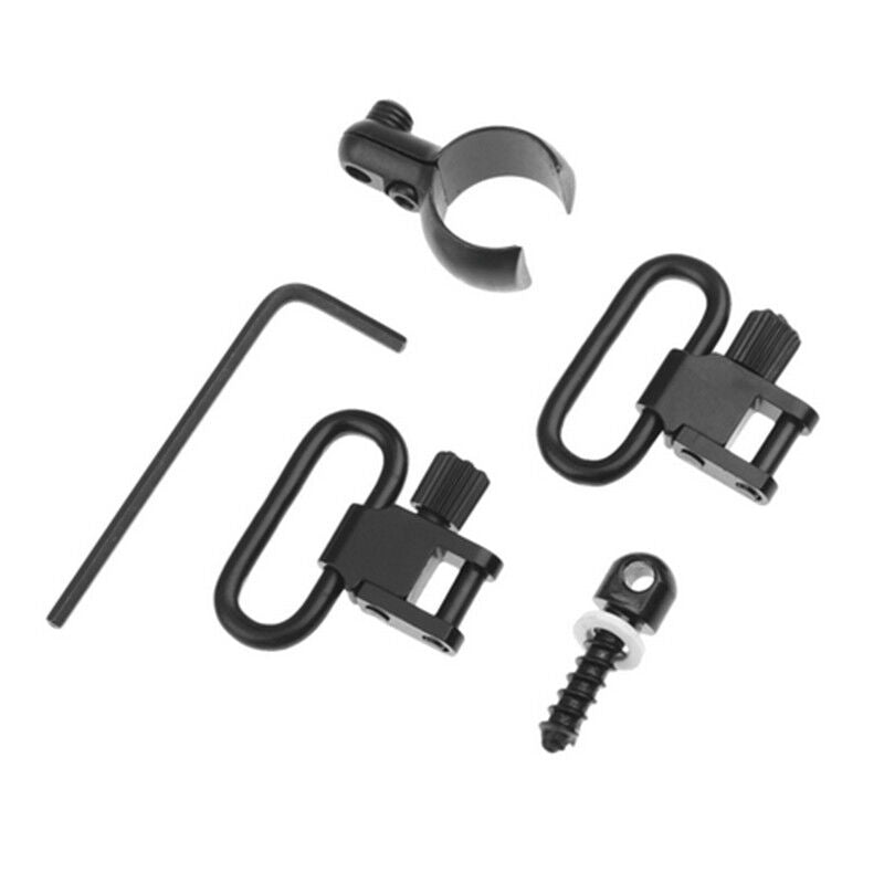 STONESKY QD 1in Sling Swivels Kit for 12 Gauge Single Barrel Shotgun Fit Tub 860''-.880''