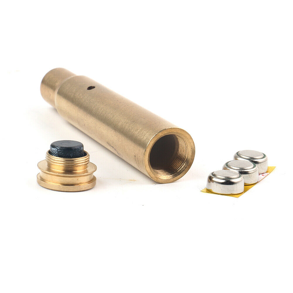 STONESKY Red Dot Laser Sight CAL 8x57 JS Cartridge Brass Bore Sighter Boresighter Battery