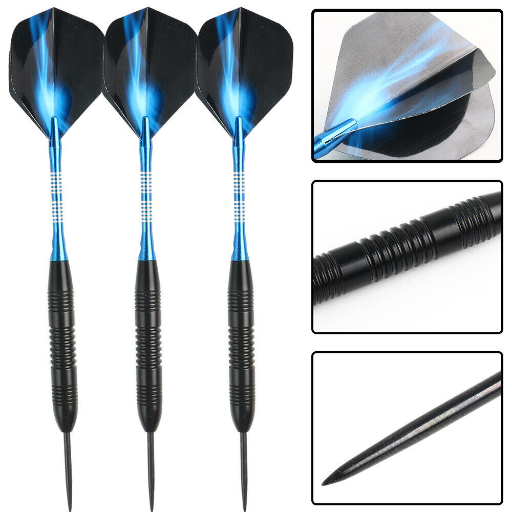 3Pcs Professional Competition Tungsten Steel Needle Tip Darts 22g Set With Case