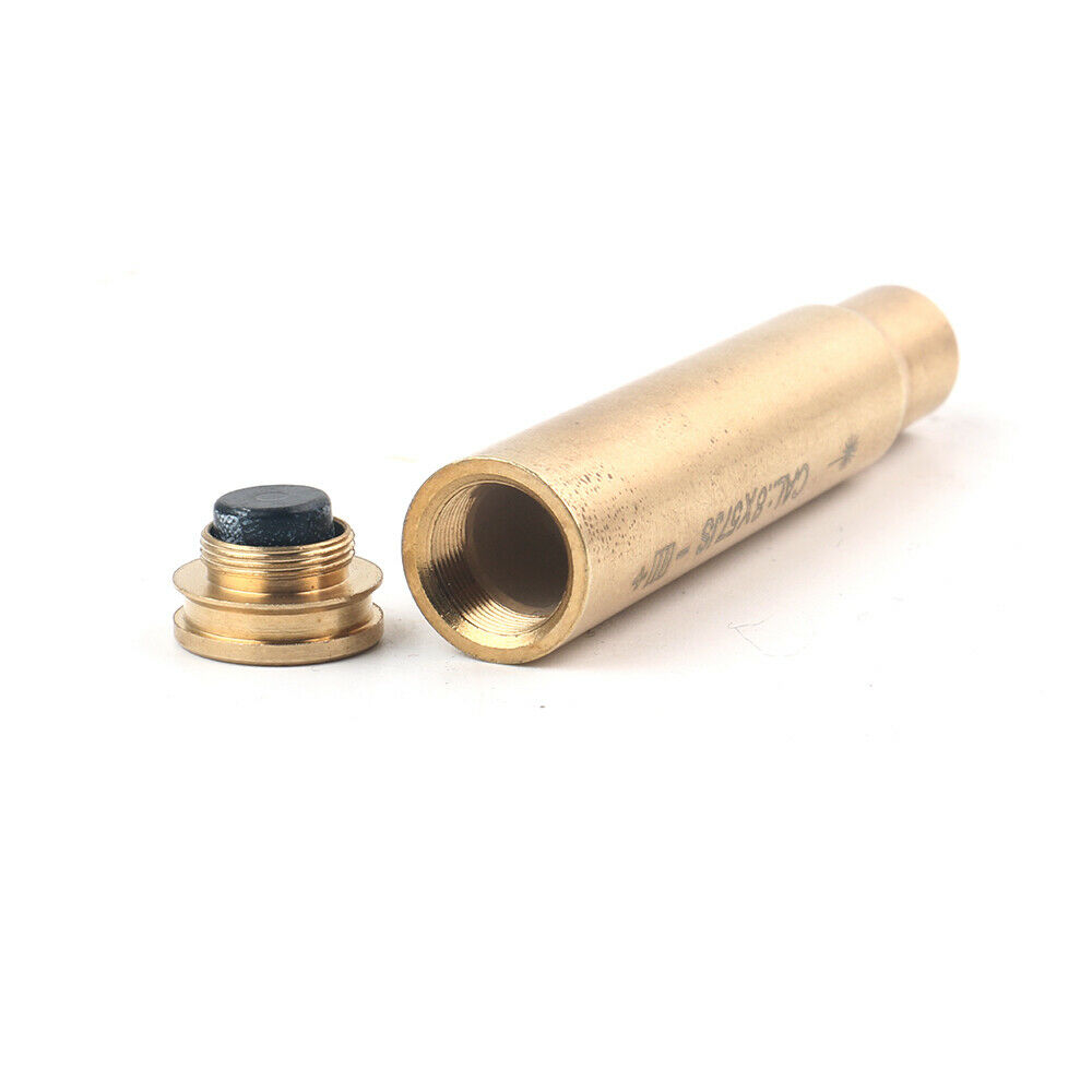 STONESKY Red Dot Laser Sight CAL 8x57 JS Cartridge Brass Bore Sighter Boresighter Battery