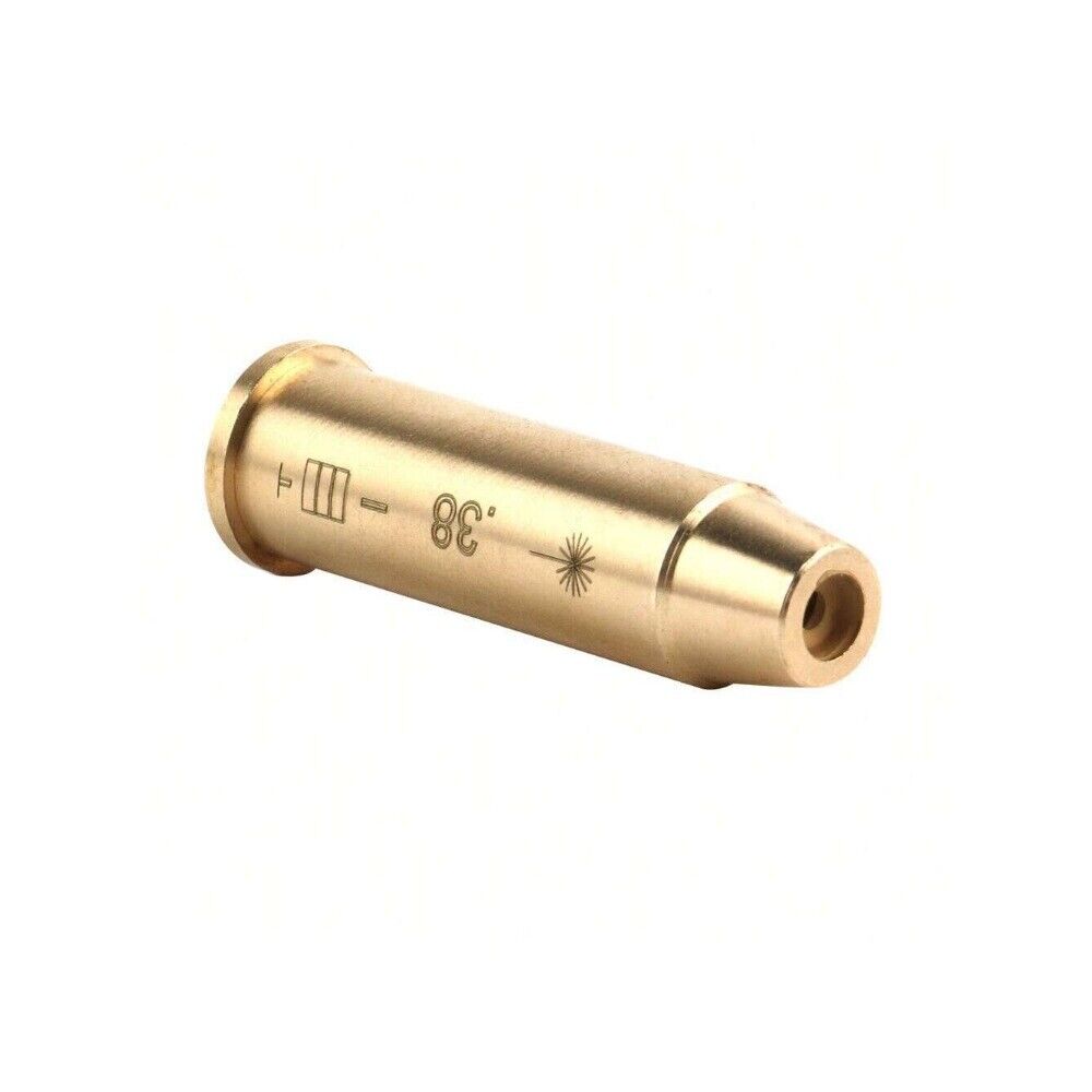 STONESKY CAL 38 Red Laser Bore Sight Boresight Shooting Training Tactical Brass Cartridge