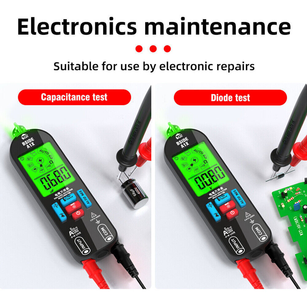 StoneSky Smart Digital Multimeter AC/DC Voltage Tester Rechargeable Electrical Voltmeter