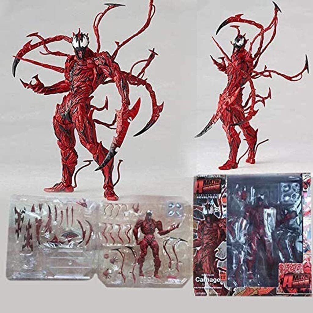 Red Venom Carnage Action Figure Spider Man Statue Model Toy Gift PVC US STOCK