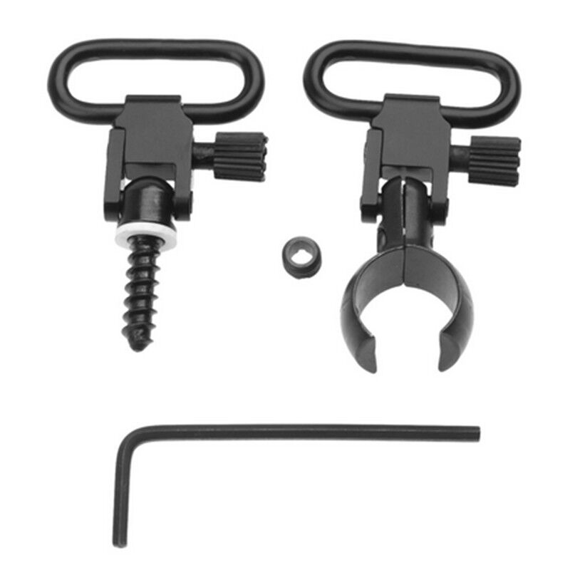 STONESKY QD 1in Sling Swivels Kit for 12 Gauge Single Barrel Shotgun Fit Tub 860''-.880''