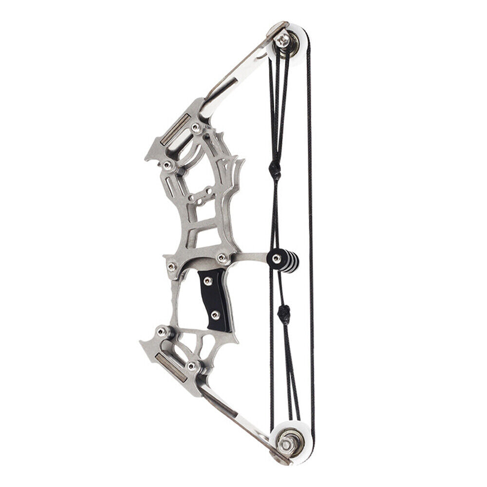 StoneSky 6" Mini Compound Bow and Arrows Kit Target Shooting Archery Pocket Bow Toy Gifts