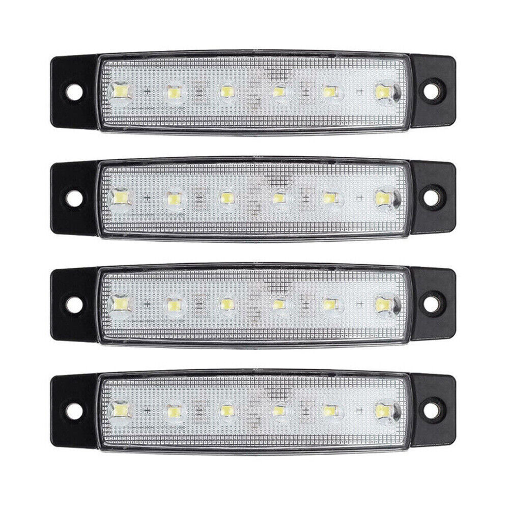 STONESKY 4 LED Pack Marine Boat Deck Courtesy Lights Waterproof White Stern Transom Light