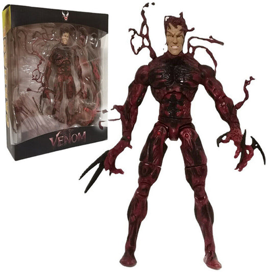 STONESKY Venom Carnage Action Figure Collectible Model Toy 7inch Spider Man Toys With Box