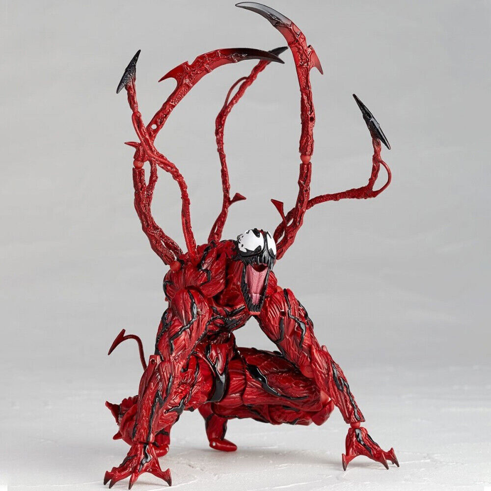 STONESKY 7-inch Venom Carnage Action Figure Spider Man Statue Model Toy Gift PVC