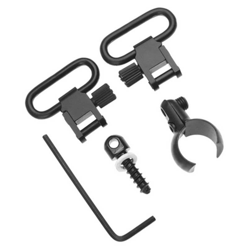 STONESKY QD 1in Sling Swivels Kit for 12 Gauge Single Barrel Shotgun Fit Tub 860''-.880''