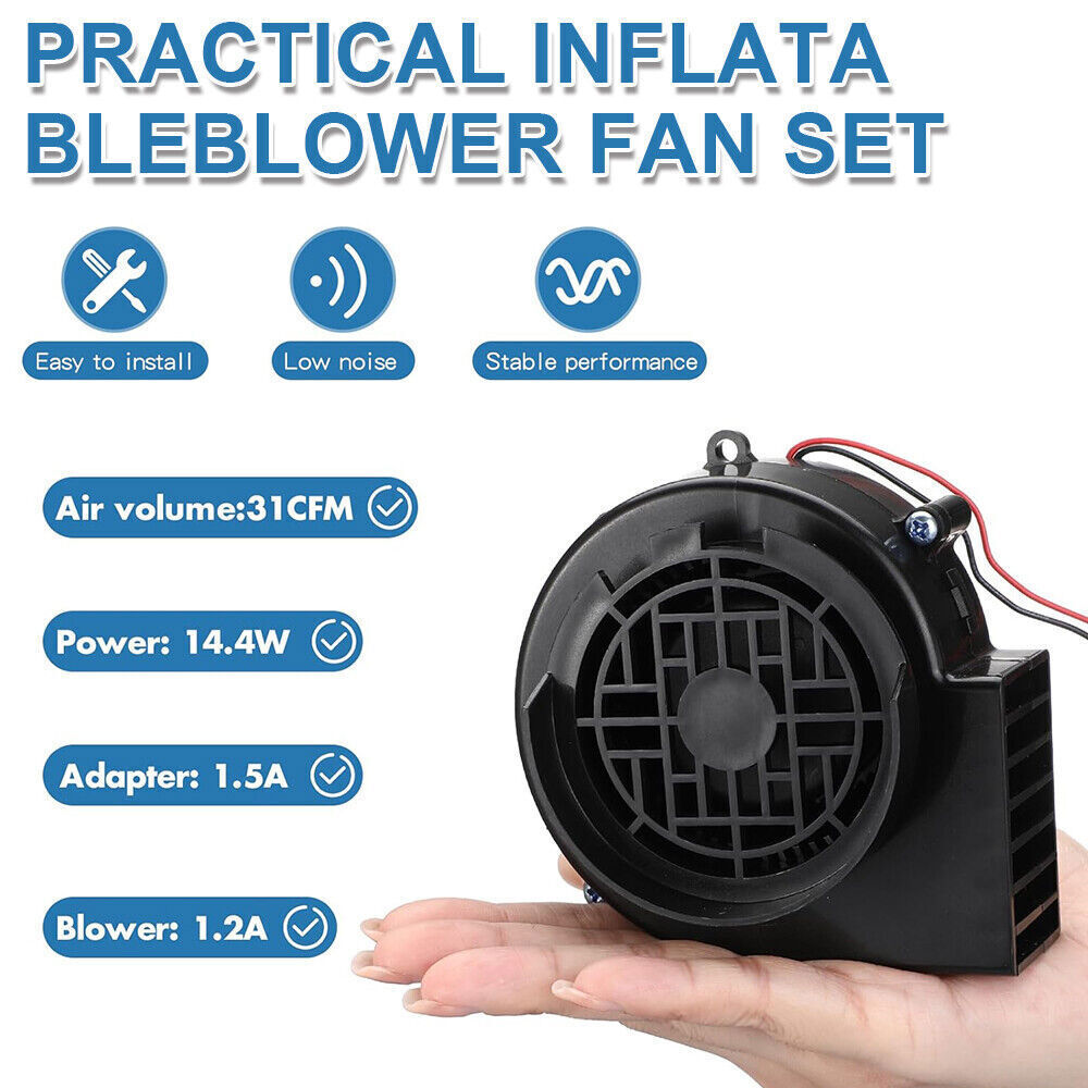 StoneSky Replacement Air Fan Blower for Inflatables For Xmas Holiday Blow up Inflatables