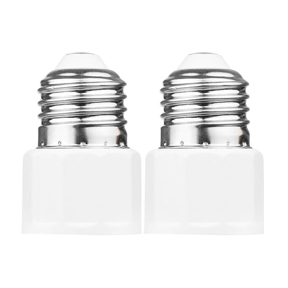 StoneSky Light Socket to Plug Adapter 3 Prong E26/ E27 Light Bulb Outlet Adapter Screw in