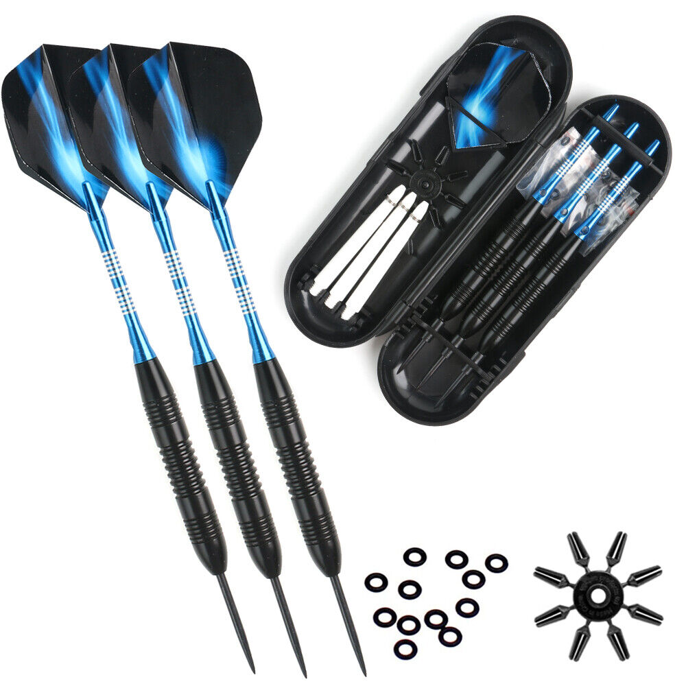 3Pcs Professional Competition Tungsten Steel Needle Tip Darts 22g Set With Case