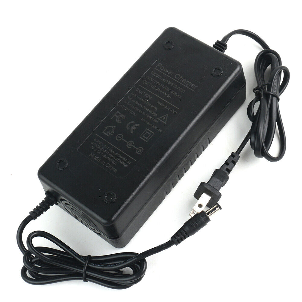 StoneSky 21V 5A Power Supply Adapter Charger for 18V 18.5V Llithium Battery DC 5.5*2.1mm