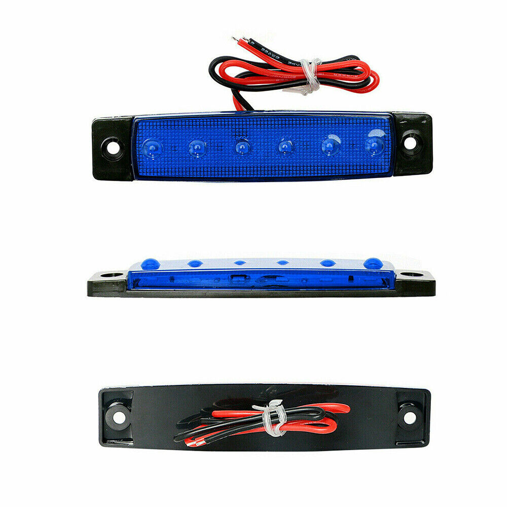 STONESKY 4 Pack LED Marine Boat Deck Courtesy Lights Waterproof Blue Stern Transom Lights