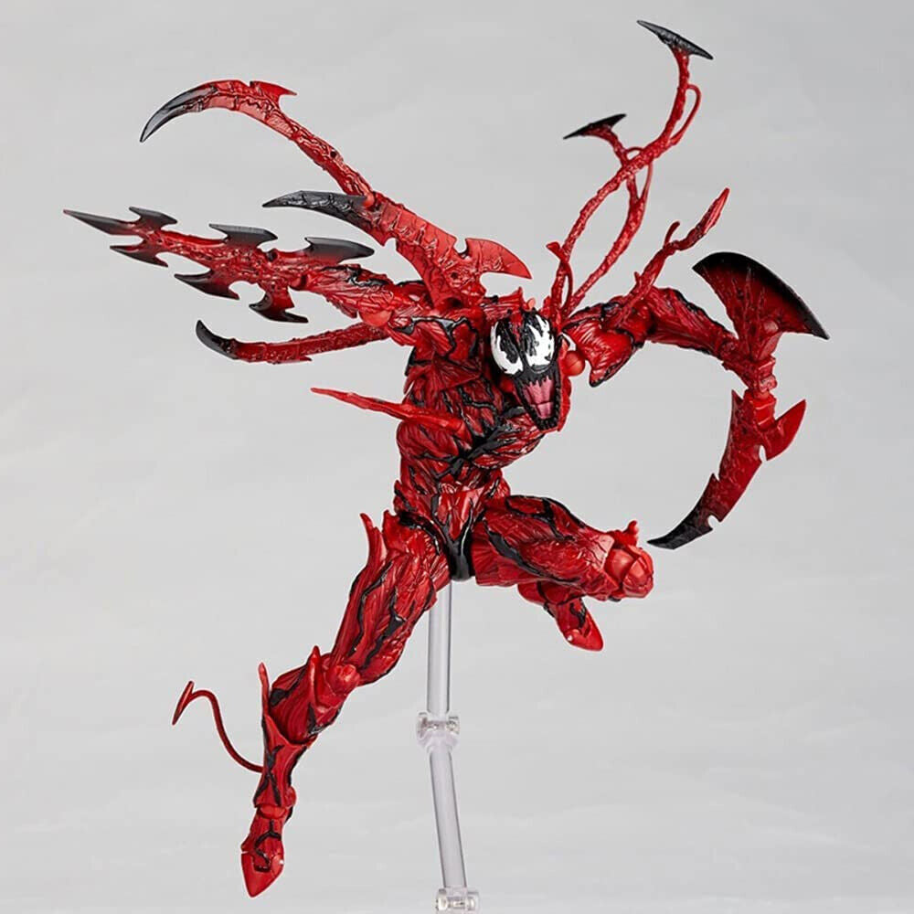 STONESKY 7-inch Venom Carnage Action Figure Spider Man Statue Model Toy Gift PVC