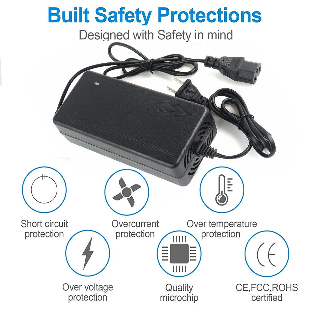STONESKY 21V 5A Adapter Charger For Electric Wheelchair Scooter 18v 18.5V Lithium Battery
