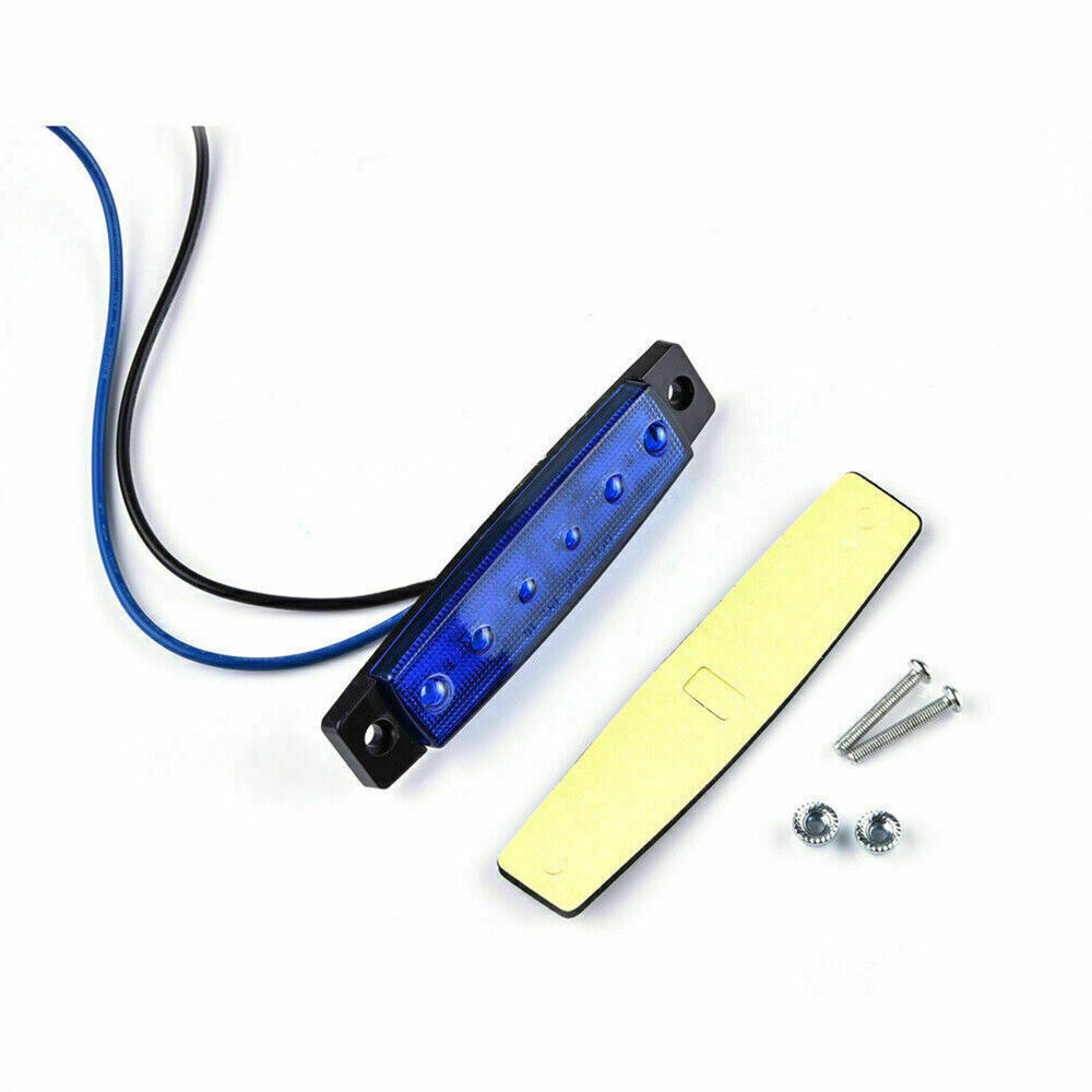 STONESKY 4 Pack LED Marine Boat Deck Courtesy Lights Waterproof Blue Stern Transom Lights