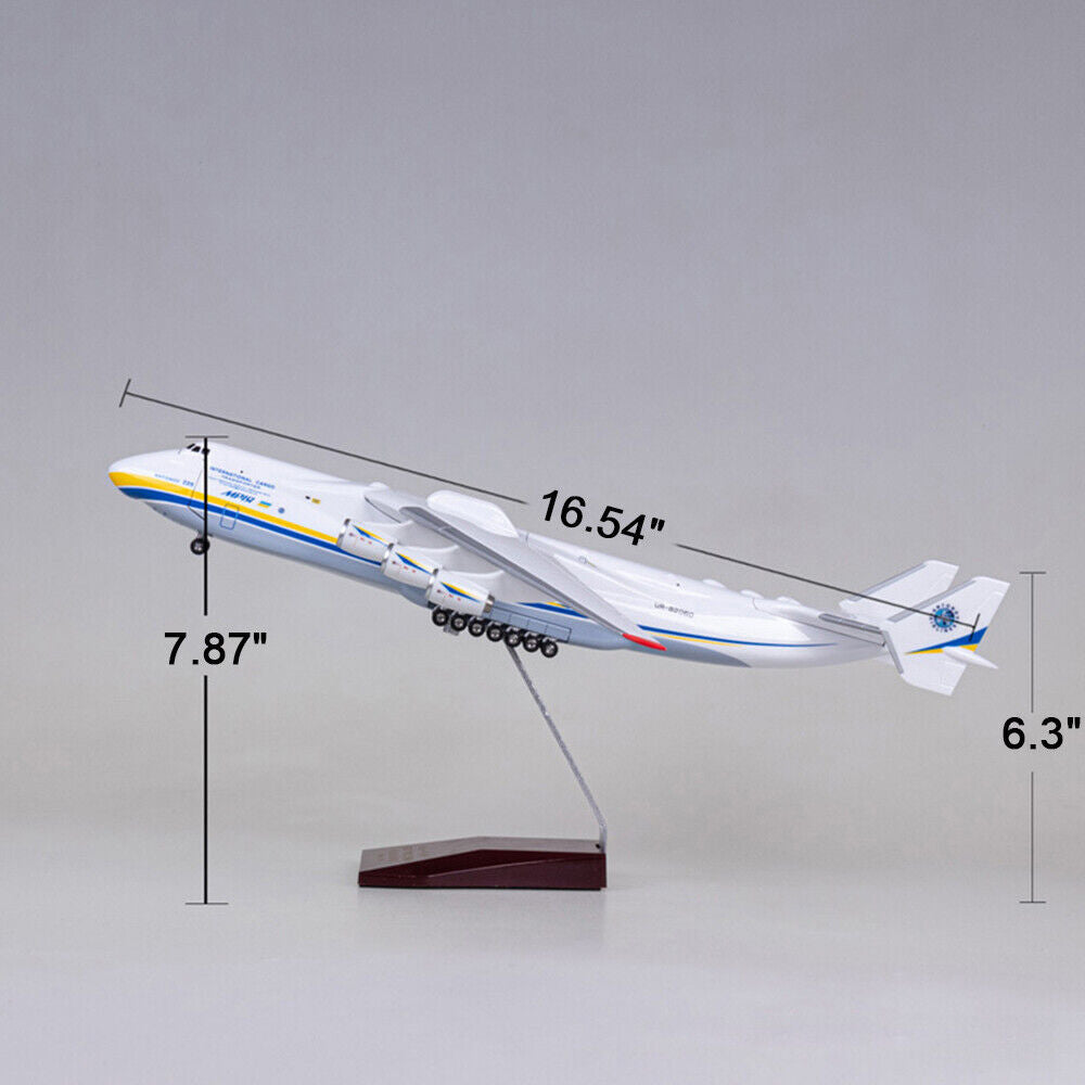 STONESKY 1/200 Antonov Ukraine An-225 Aircraft Strategic Transport Resin Airplane Model