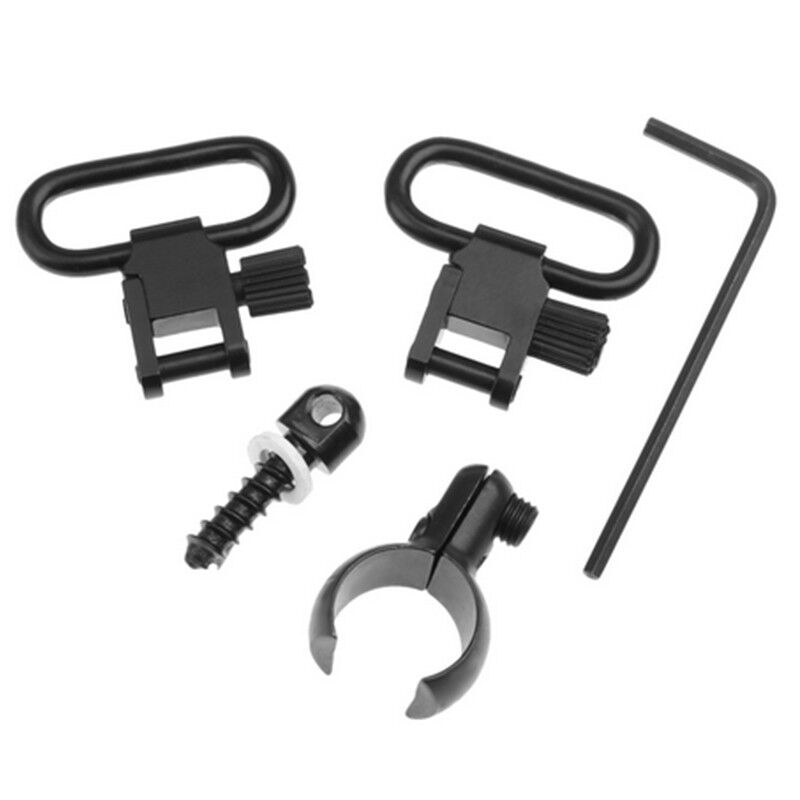 STONESKY QD 1in Sling Swivels Kit for 12 Gauge Single Barrel Shotgun Fit Tub 860''-.880''