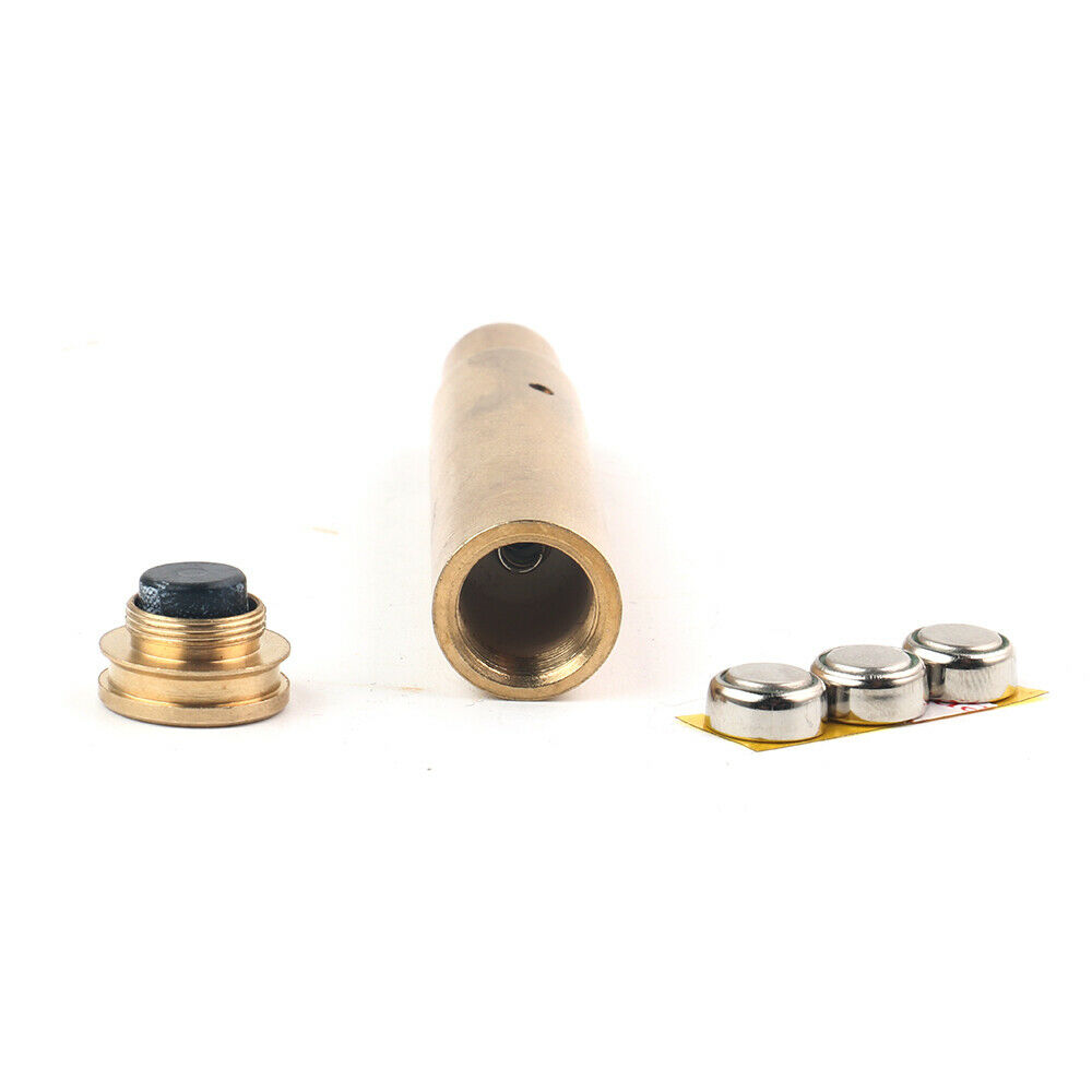 STONESKY Red Dot Laser Sight CAL 8x57 JS Cartridge Brass Bore Sighter Boresighter Battery