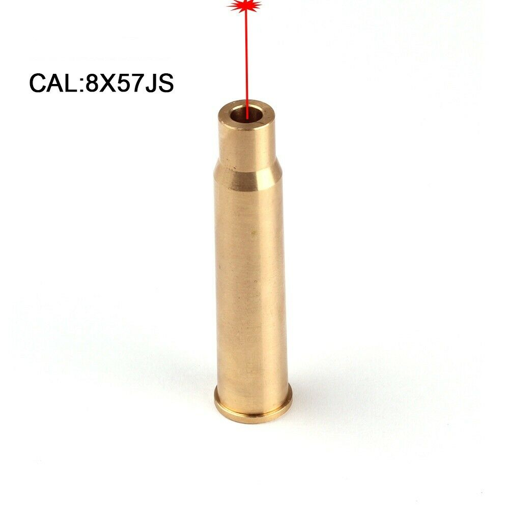 STONESKY Red Dot Laser Sight CAL 8x57 JS Cartridge Brass Bore Sighter Boresighter Battery