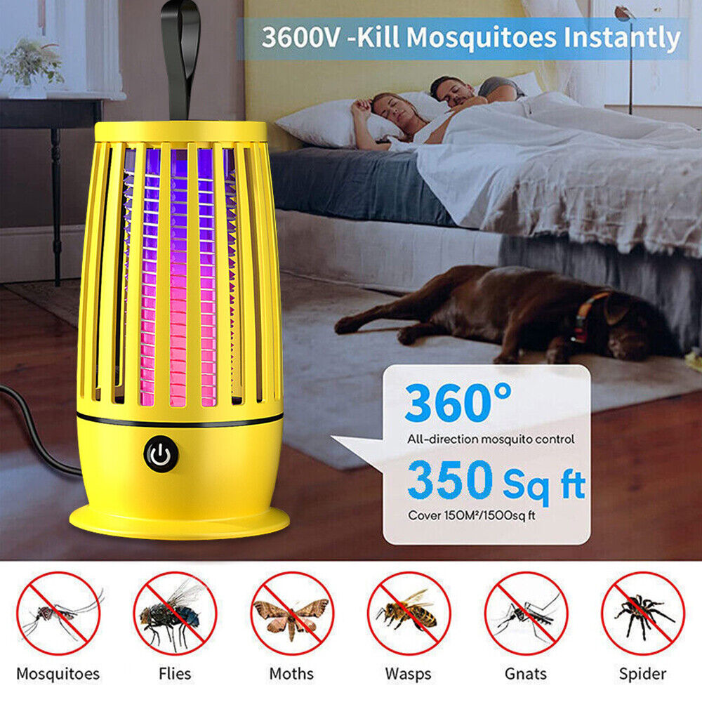 StoneSky Mosquito Killer Insect Zapper Electric Lamp Bug Fly Trap Pest Control LED Light