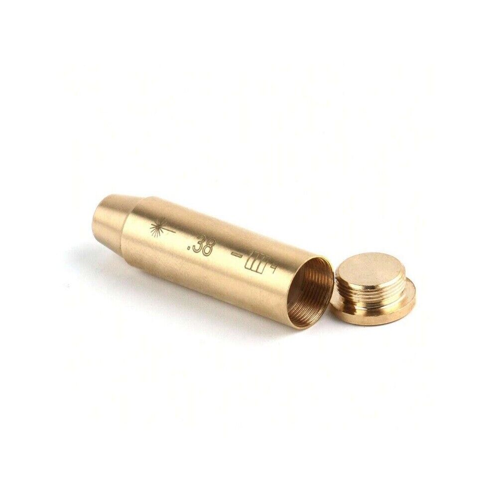 STONESKY CAL 38 Red Laser Bore Sight Boresight Shooting Training Tactical Brass Cartridge