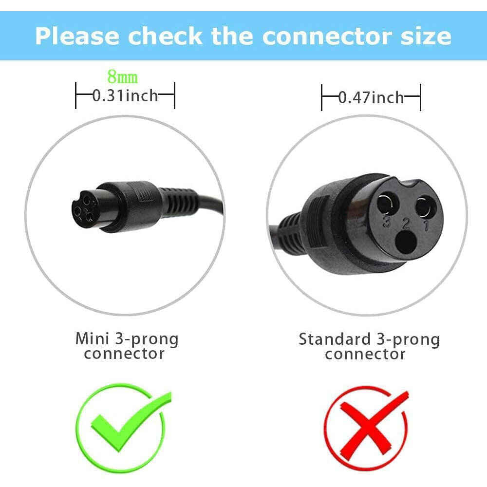 STONESKY Charger 42V 2A Adapter Power Supply for Balancing Electric Scooter Hoverboard